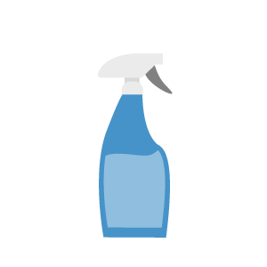 spraybottle illustratie